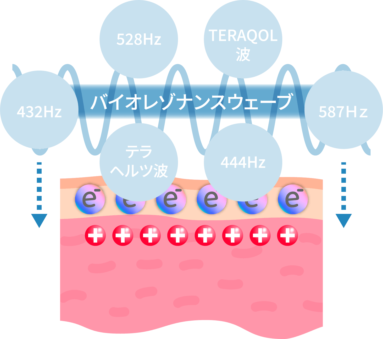 周波数エネルギーが体を調整